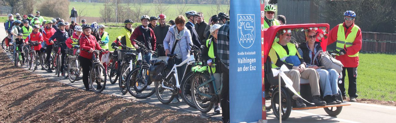 Eröffnung Radweg - Start